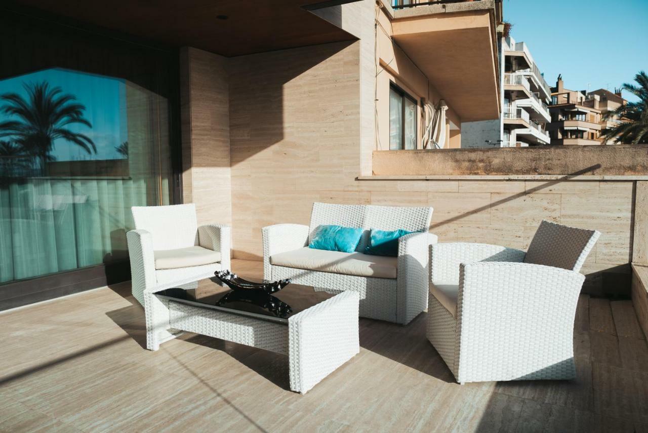 GRAND TERRACE APARTMENT in Puerto de Alcudia Esterno foto