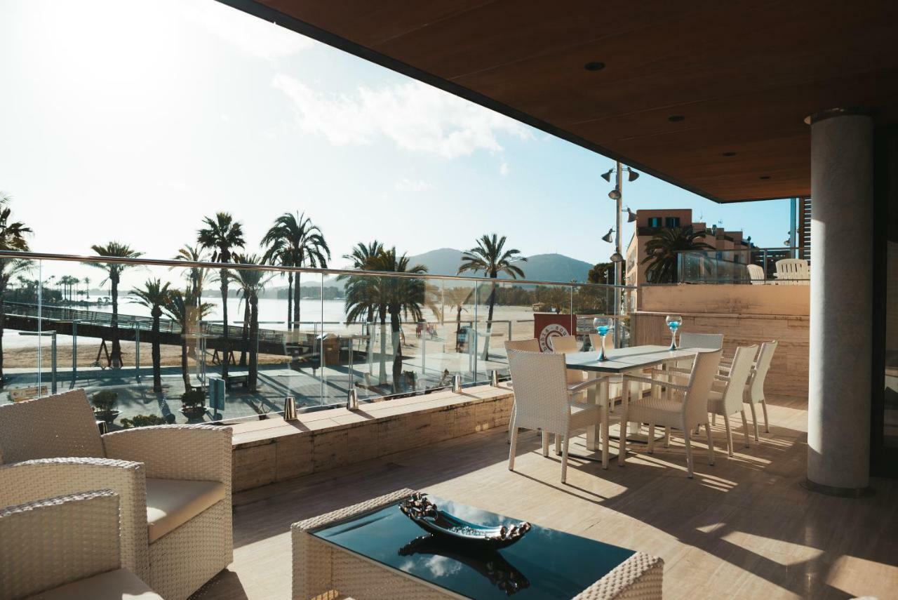 GRAND TERRACE APARTMENT in Puerto de Alcudia Esterno foto